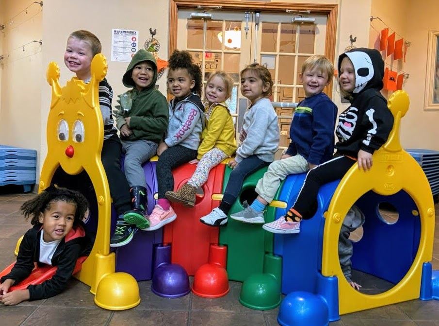 smiling young children